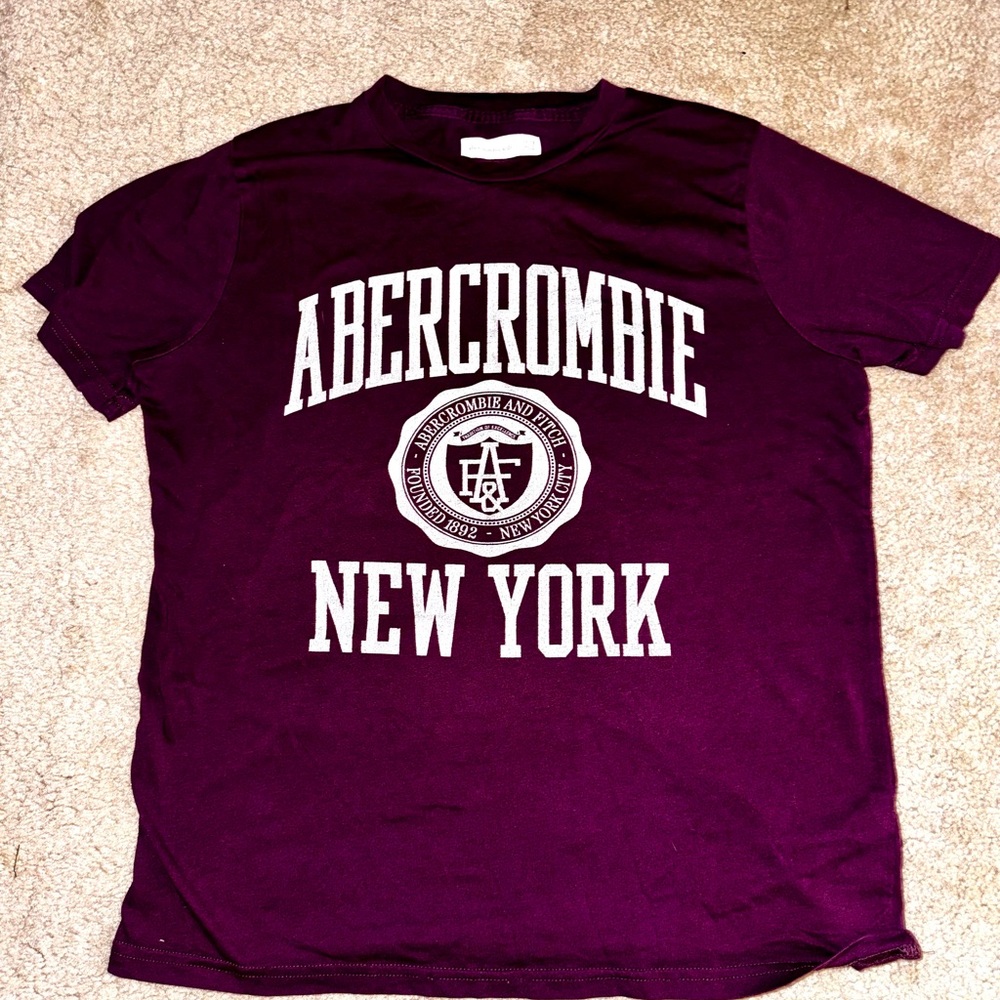 Abercrombie Kids Maroon Tee